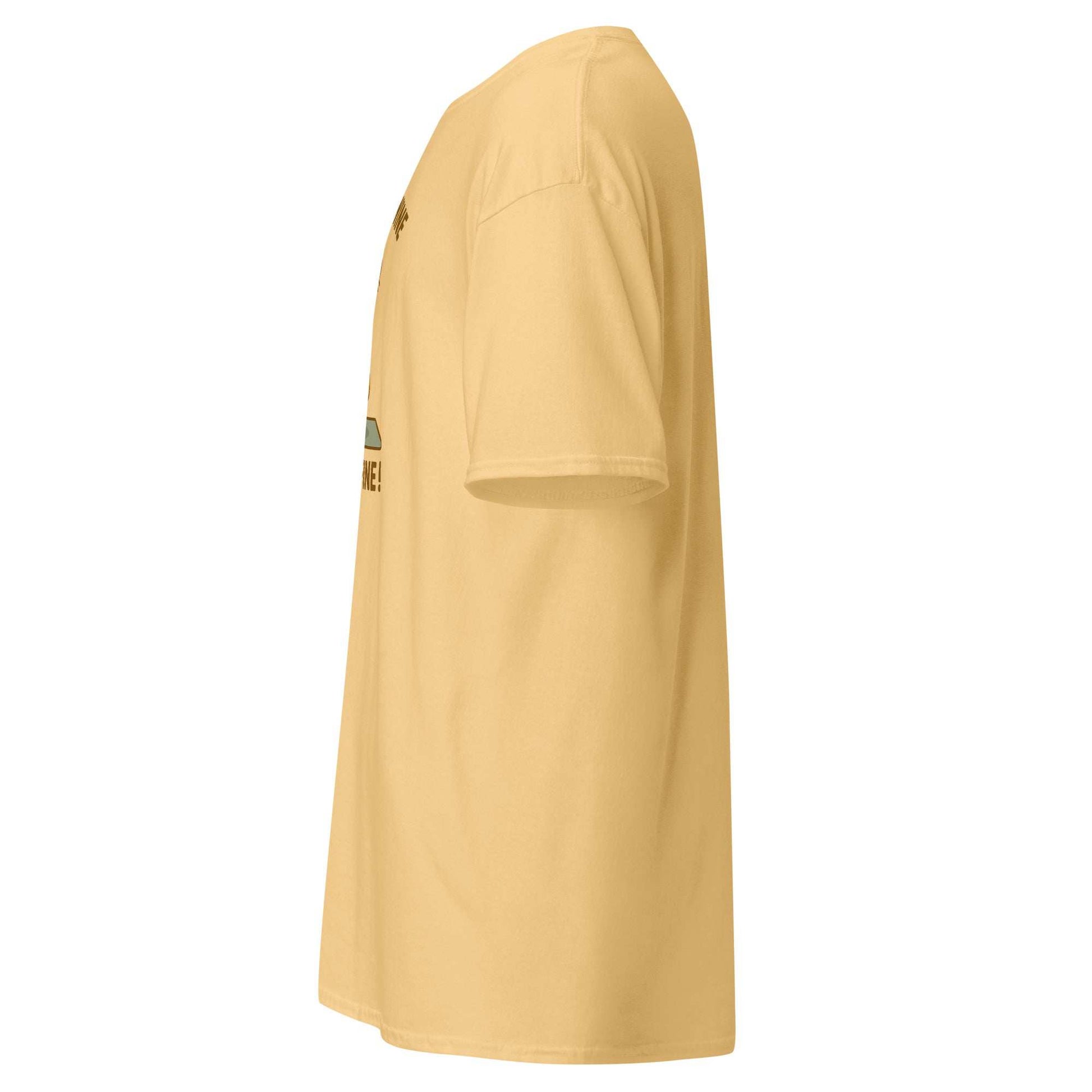 Capybara Yoga und Wein klassisches Unisex-T-Shirt aus Baumwolle mit klaren Linien